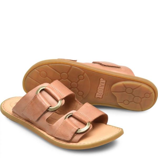 Born | Women's Marston Sandals - Cuoio (Brown) | New Clearance