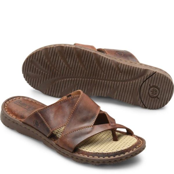 Born | Women's Sorja II Sandals - Sedona (Brown) | New Clearance
