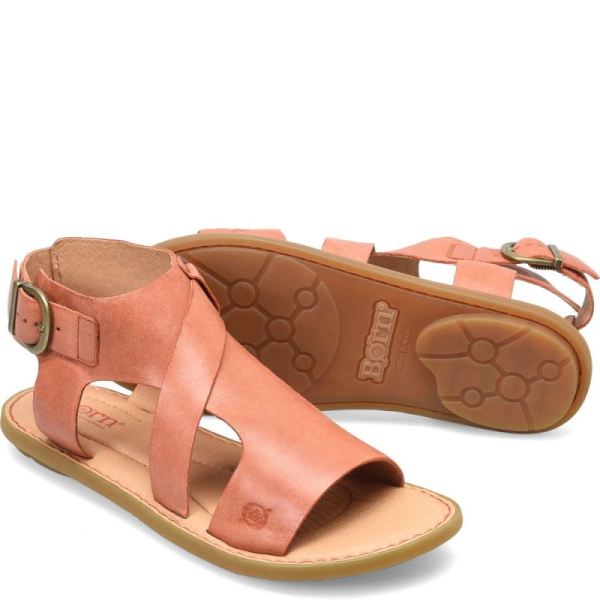 Born | Women's Marlowe Sandals - Papaya (Orange) | New Clearance