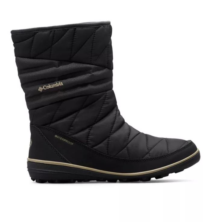 Columbia Women's Heavenly Slip II Omni-Heat Boot-Black, Silver Sage | New Clearance