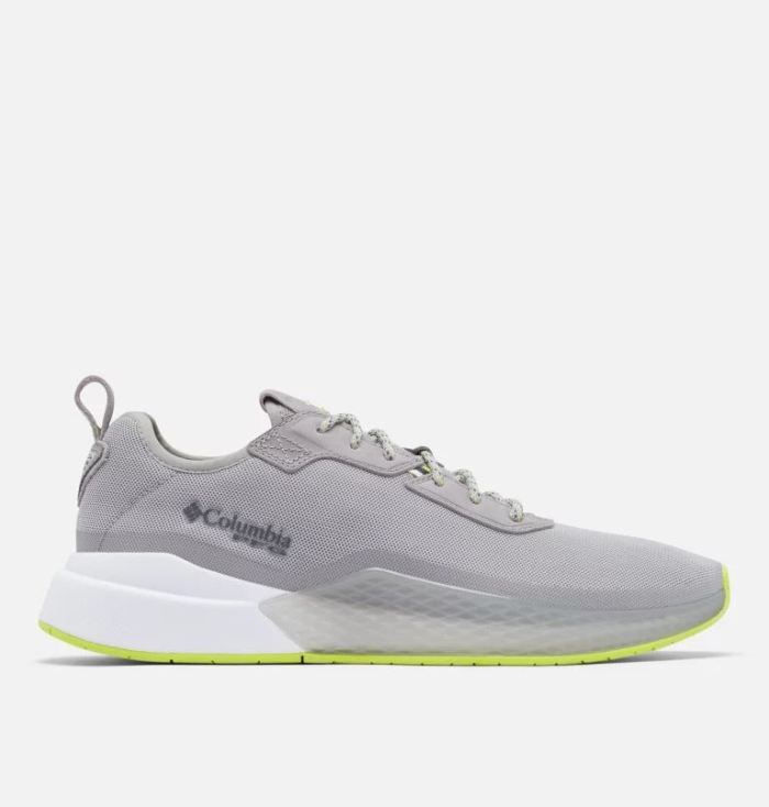 Columbia Men's PFG Low Drag Shoe-Steam, Acid Green | New Clearance