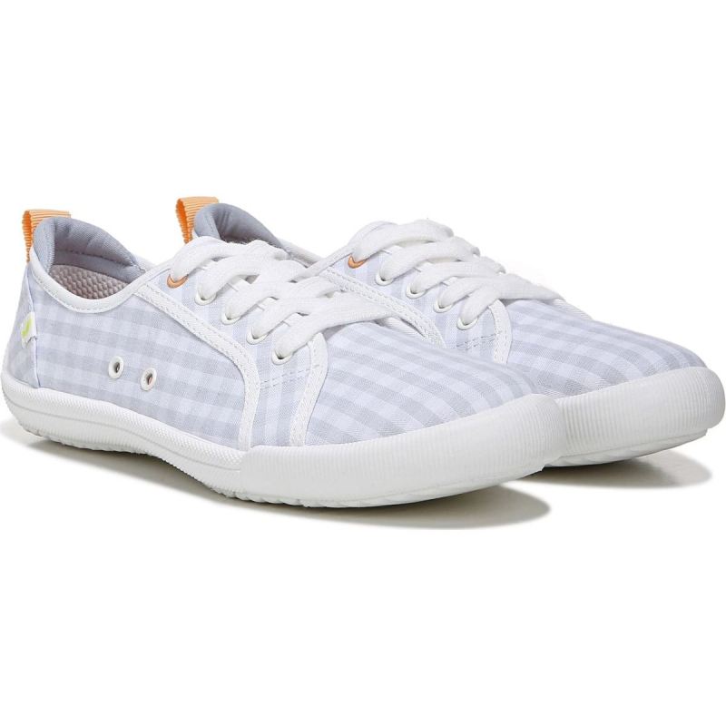 Dr. Scholl's Women's Jubilee Sneaker - Blue Dawn Gingham | Special Offer