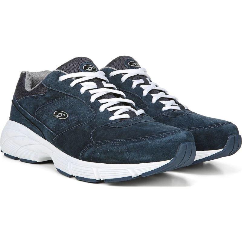 Dr. Scholl's Men's Heir Walking Shoe - Navy Leather | Special Offer