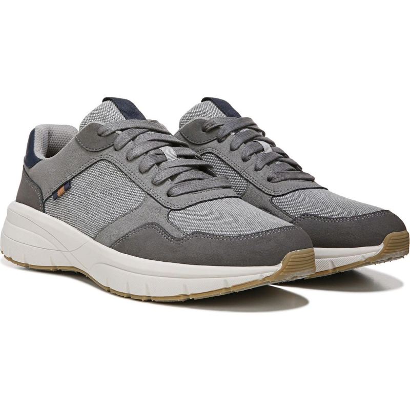 Dr. Scholl's Men's Notch Casual Sneaker - Grey Multi | Special Offer