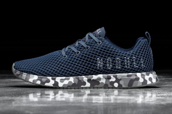 NOBULL | MEN'S NAVY RADIAL MESH RUNNER