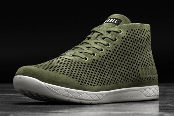 NOBULL | MEN'S MOSS SUEDE MID TRAINER