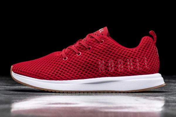 NOBULL | MEN'S RACING RED MESH RUNNER