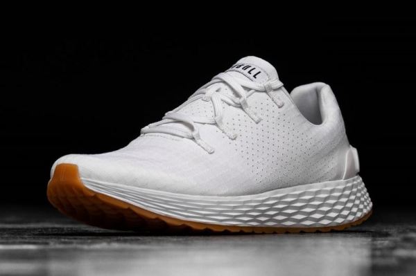 NOBULL | WOMEN'S WHITE RIPSTOP RUNNER