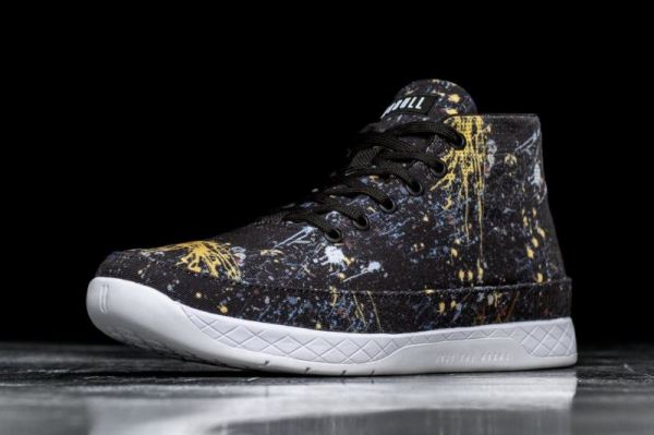 NOBULL | MEN'S SPLATTER CANVAS MID TRAINER