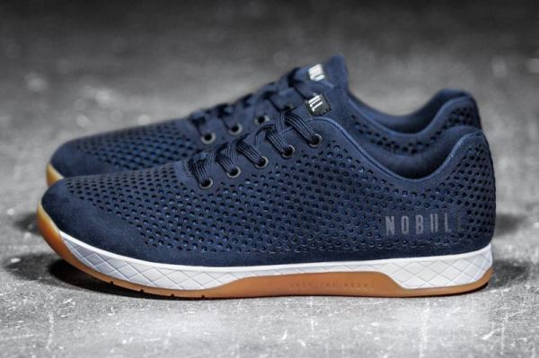 NOBULL | MEN'S NAVY SUEDE TRAINER