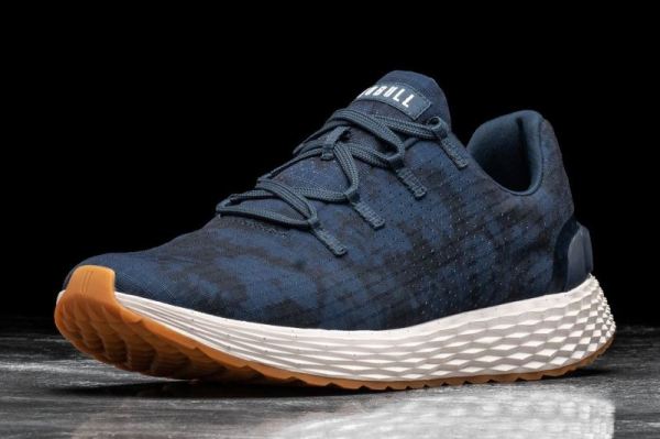 NOBULL | MEN'S NAVY TIE-DYE RIPSTOP RUNNER