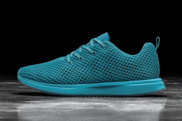 NOBULL | MEN'S NEON BLUE MESH RUNNER