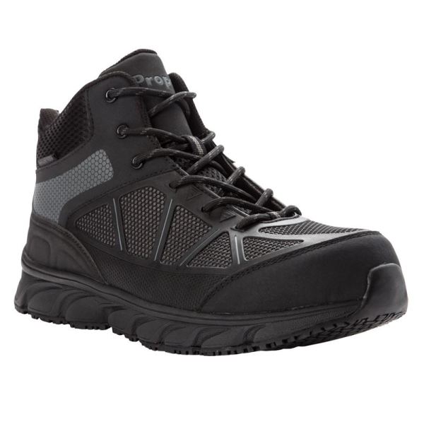 Propet | Men's Seeley Hi-Dark Grey/Black | Special Offer