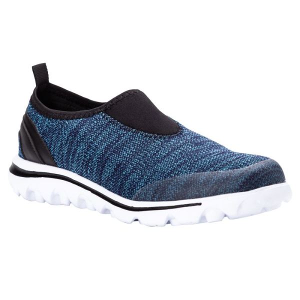 Propet | Women's TravelActive Slip-On-Blue Heather | Special Offer