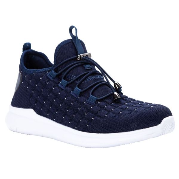 Propet | Women's TravelBound-Navy Metallic | Quick Ship!