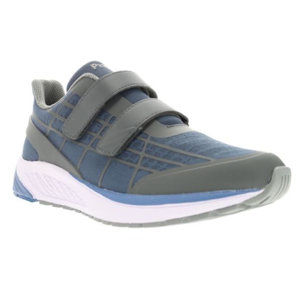 Propet | Women's Propet One Twin Strap-Grey/Blue | Special Offer