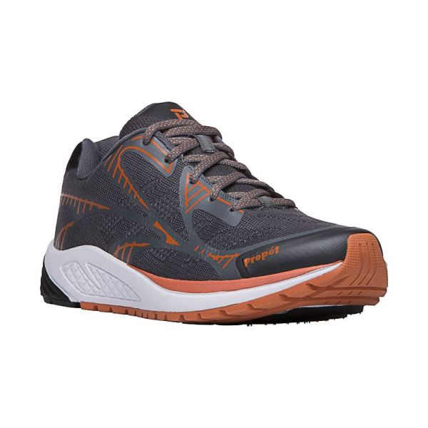 Propet | Men's Propet One LT-Dark Grey/Burnt Orange | Special Offer
