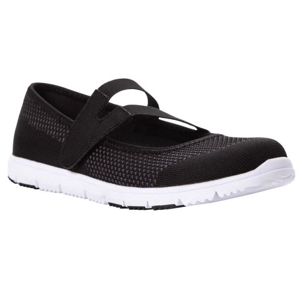 Propet | Women's TravelWalker EVO Mary Jane-Black | Quick Ship!