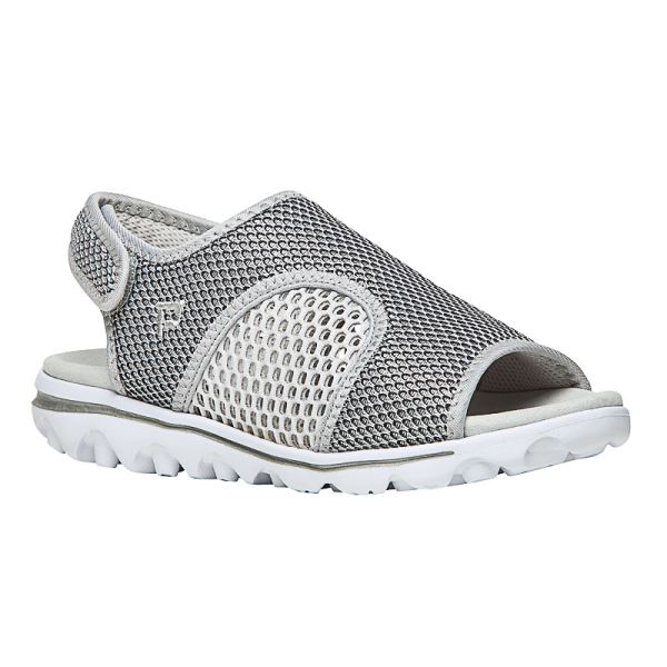 Propet | Women's TravelActiv SS-Silver/Black | Quick Ship!