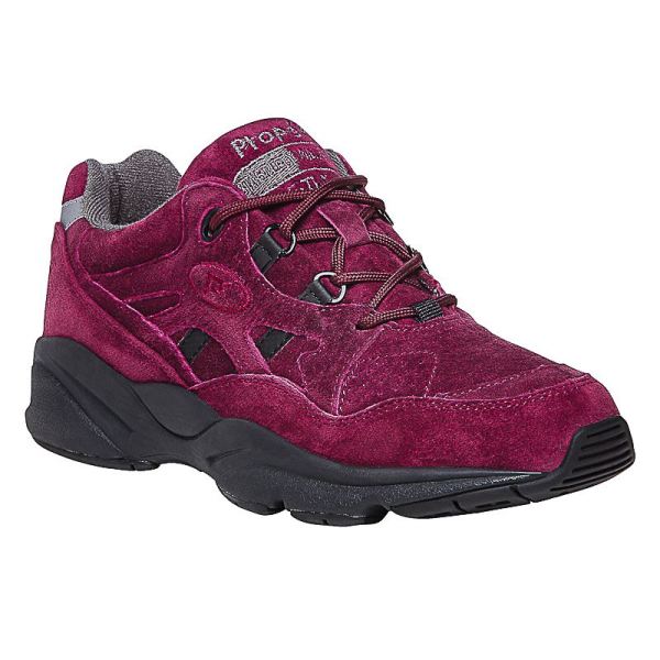 Propet | Women's Stability Walker-Berry Suede | Special Offer