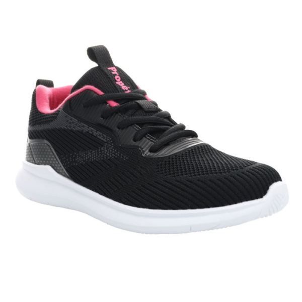 Propet | Women's TravelBound Pixel-Black/Pink | Quick Ship!