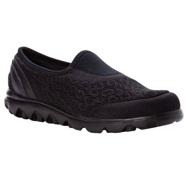 Propet | Women's TravelActive Slip-On-All Black | Special Offer