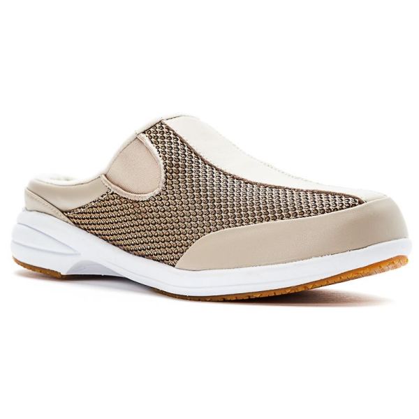 Propet | Women's Washable Walker Slide-Gold Mesh | Quick Ship!