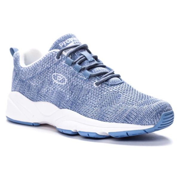 Propet | Women's Stability Fly-Denim/White | Quick Ship!