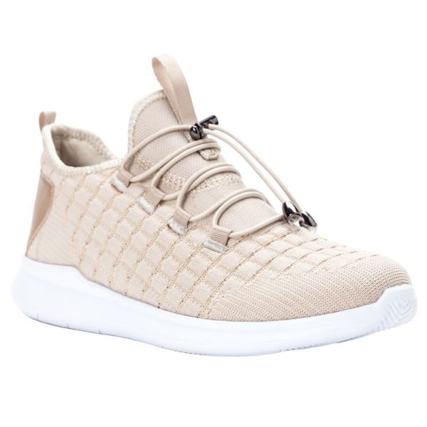 Propet | Women's TravelBound-Cream Metallic | Special Offer
