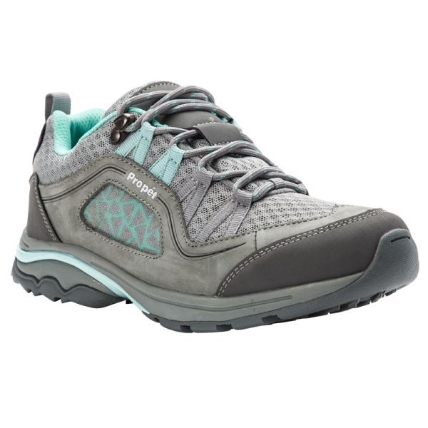 Propet | Women's Propet Piccolo-Grey/Mint | Quick Ship!