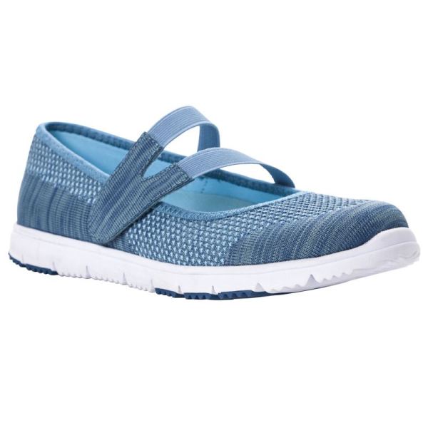 Propet | Women's TravelWalker EVO Mary Jane-Denim | Quick Ship!