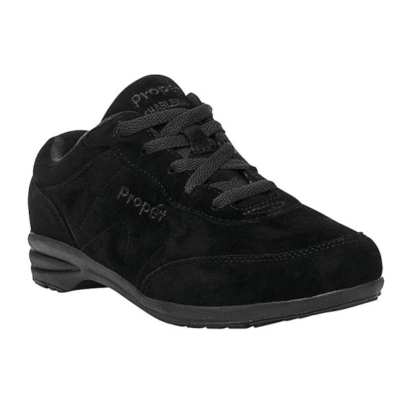 Propet | Women's Washable Walker-SR Black Suede | Special Offer