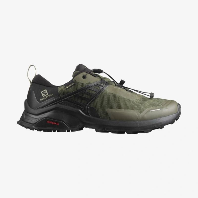 SALOMON MEN'S X RAISE GORE-TEX-Grape Leaf / Black / Black | New Arrivals
