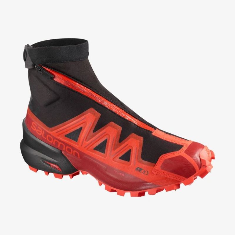 SALOMON MEN'S SNOWSPIKE CLIMASalomon | WATERPROOF-Black / Racing Red / Red Dahlia | New Arrivals