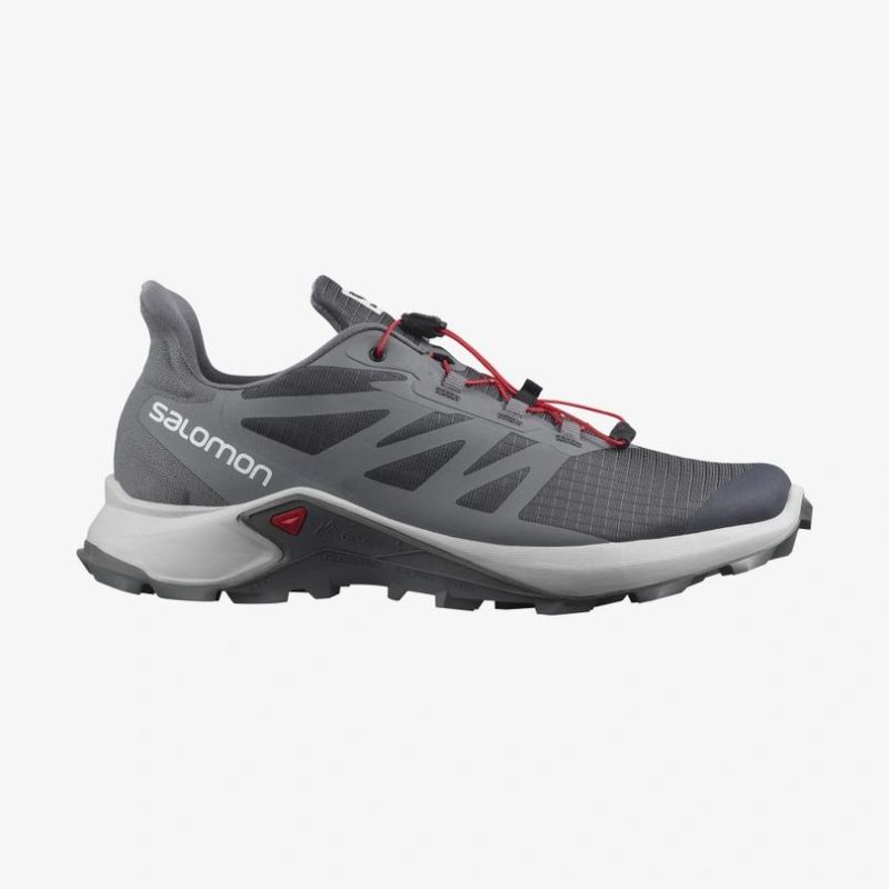 SALOMON MEN'S SUPERCROSS 3-Ebony / Lunar Rock / Quiet Shade | New Arrivals