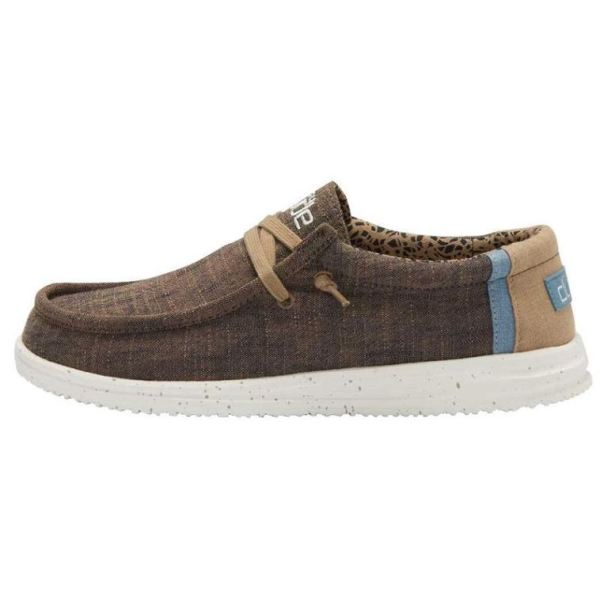 Hey Dude Men's Wally Free Natural Natural Cub