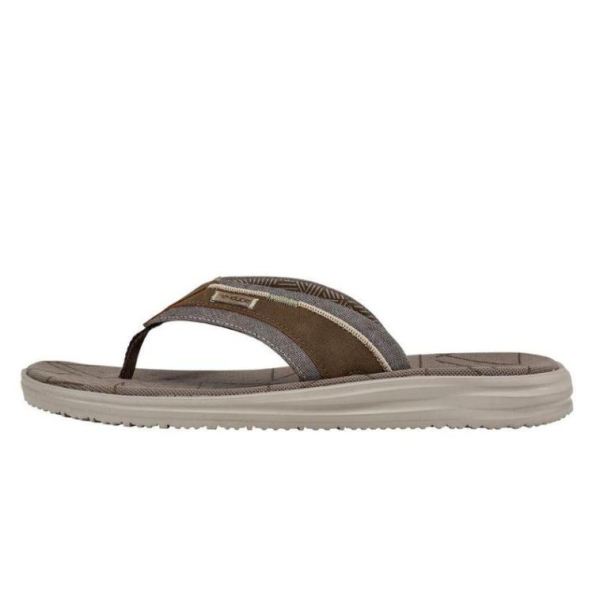 Hey Dude Men's Sami Free Brown