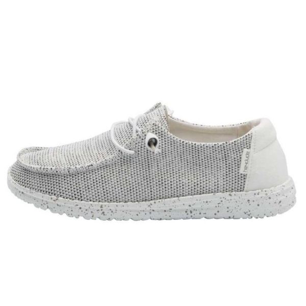 Women's Hey Dude Wendy Sox Classic Stone White